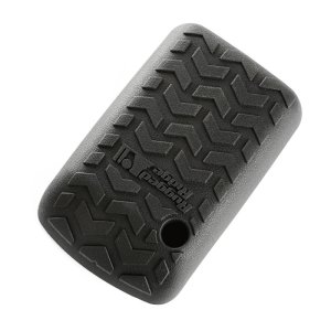 Jeep Wrangler Center Console Cover - Rugged Ridge - Rugged Tread Design - Black - `97-`01